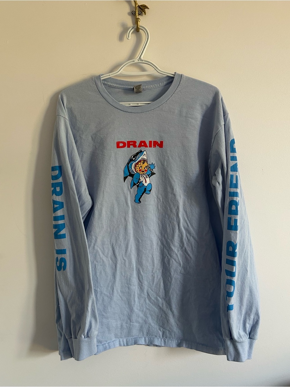 Drain Graphic Long-Sleeve Shirt
